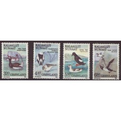 Grenlandia - Nr 191 - 94 1989r - Ptaki