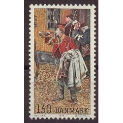 Dania - Nr 628 1976r - Słania - Malarstwo