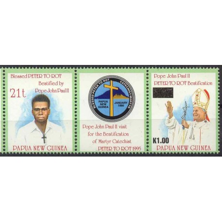 Papua N G - Chr  2071995r - Papież