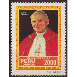 Peru - Nr 1292 Chr 61 1985r - Papież
