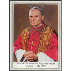Zair - Bl 35  Chr 11 1980r - Papież