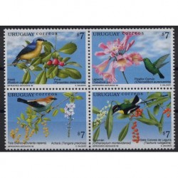 Urugwaj - Nr 2437 - 40 1999r - Ptaki