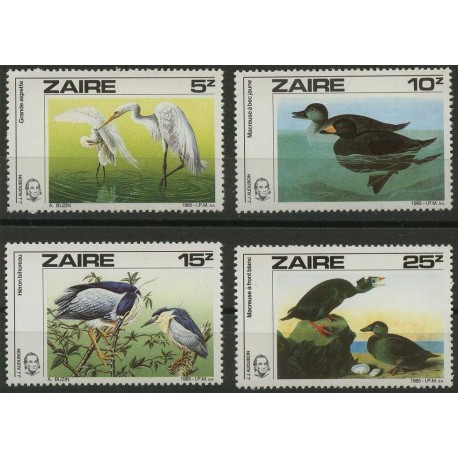 Zair - Nr 904 - 07 1985r - Ptaki.