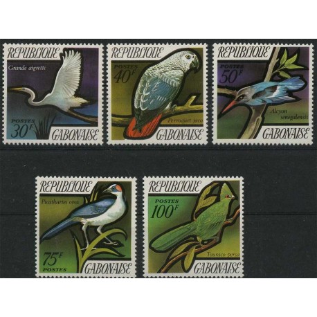 Gabon - Nr 448 - 52 1971r - Ptaki