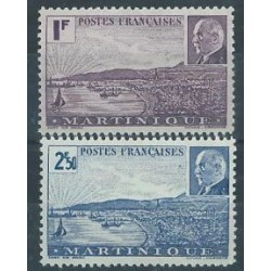 Martynika - Nr 190 - 91 1941r - Marynistyka - Kol. francuskie