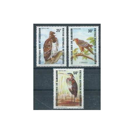 Kamerun - Nr 1011 - 13 1983r - Ptaki