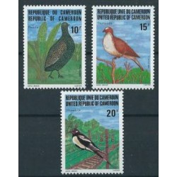 Kamerun - Nr 985 - 87 1982r - Ptaki