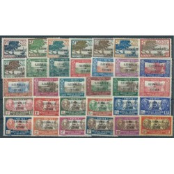 Wallis & Futuna - Nr 043 - 74 1930 - Marynistyka - Kol. franc