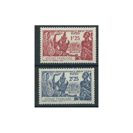 Guyana Fr. - Nr 178 - 79 1939r - Kol. francuskie