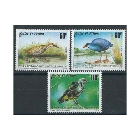 Wallis & Futuna - Nr 636 - 38 1993r - Ptaki