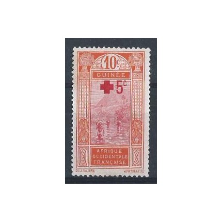 Gwinea Fr - Nr 080 1915r - Kol. francuskie