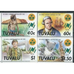 Tuvalu - Nr 480 - 83 1987r - Marynistyka - Ssaki