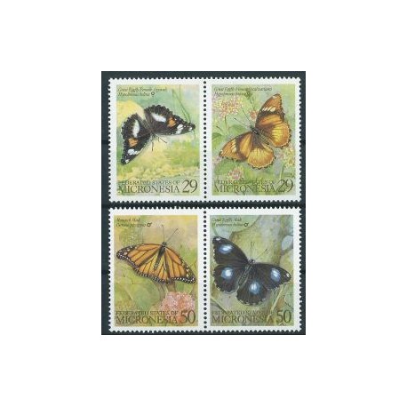 Mikronezja - Nr 313 - 16 1993r - Motyle
