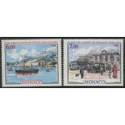 Monako - Nr 1878 - 79 1988r - Słania