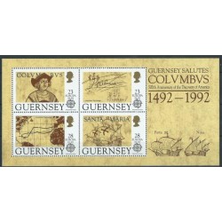 Guernsey - Bl 8 1992r - Marynistyka