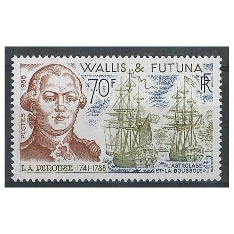 Wallis & Futuna - Nr 550 1988r - Marynistyka