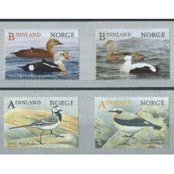 Norwegia - Nr 1893 - 96 2015r - Ptaki