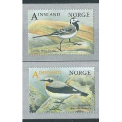 Norwegia - Nr 1895 - 96 2015r - Ptaki
