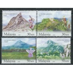 Malezja - Nr 1381 - 842006r - Kwiaty - Krajobrazy