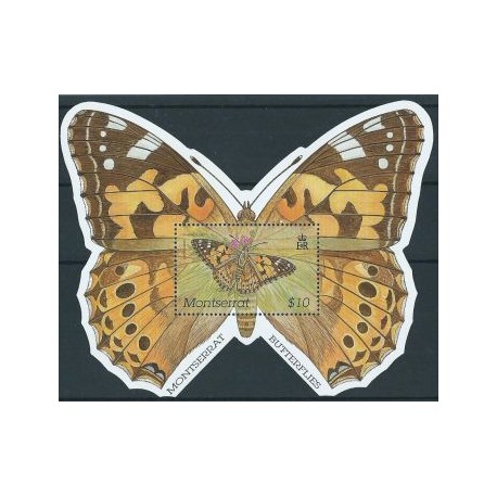 Montserrat - Bl 912001r - Motyle