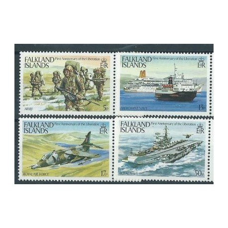 Falklandy - Nr 378 - 811983r - Marynistyka - Militaria