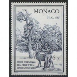 Monako - Nr 2237 1995r - Ssaki