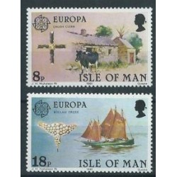 Wyspa Man - Nr 187 - 88 1981r - CEPT - Marynistyka