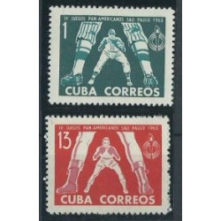 Kuba - Nr 841 - 42 1963r - Sport