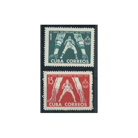 Kuba - Nr 841 - 42 1963r - Sport