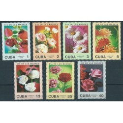 Kuba - Nr 3166 - 72 1988r - Kwiaty