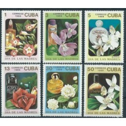 Kuba - Nr 3290 - 95 1989r - Kwiaty