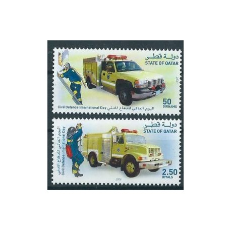Qatar - Nr 1290 - 91 2006r - Samochody strażackie