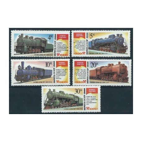ZSRR - Nr 5649 - 53 1986r - Kolej