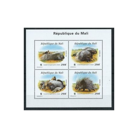 Mali - Nr 1974 - 77 A Klb1998r - WWF -  Ssaki