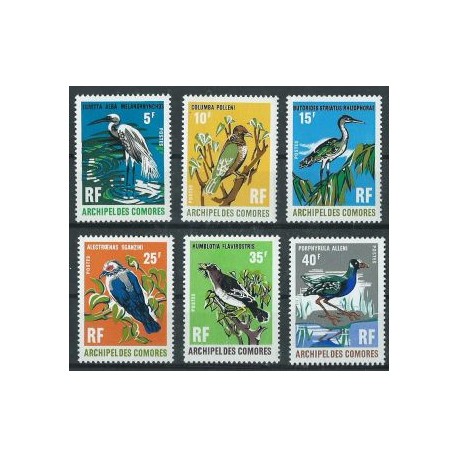 Komory - Nr 113 - 18 1971r - Ptaki