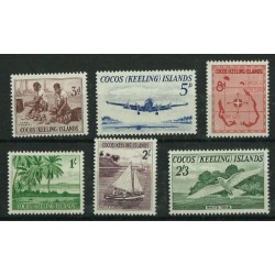 Wyspy Kokosowe - Nr 001 - 06 1963r - Ptak - Marynistyka