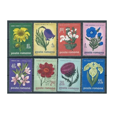 Rumunia - Nr 2824 - 31 1970r - Kwiaty