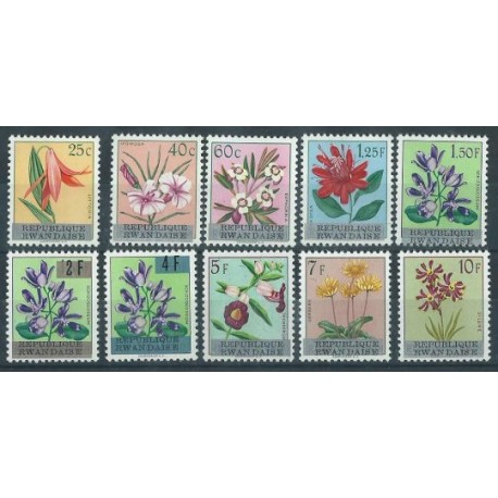 Rwanda - Nr 013 - 22 1963r - Kwiaty