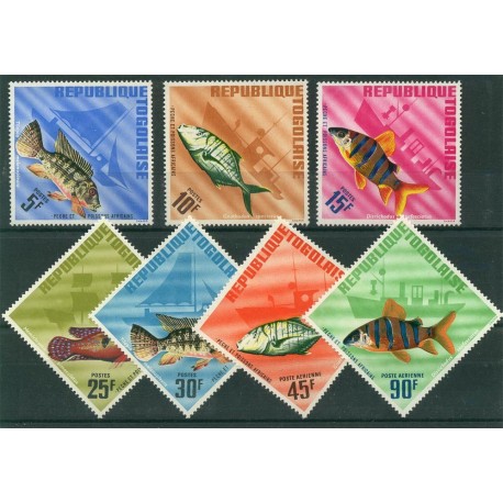 Togo - Nr 543 - 49 1967r - Ryby