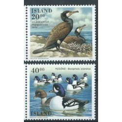 Islandia - Nr 840 - 41 1996r - Ptaki