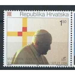 Chorwacja - Chr. 255 1998r - Papież
