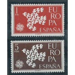 Hiszpania - Nr 1266 - 67 1961r - CEPT