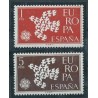 Hiszpania - Nr 1266 - 67 1961r - CEPT