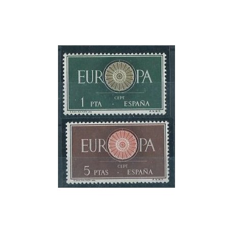 Hiszpania - Nr 1189 - 90 1960r - CEPT