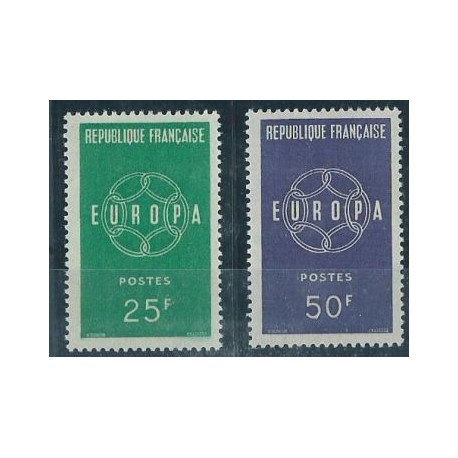 Franncja - Nr 1262 - 63 1959r - CEPT