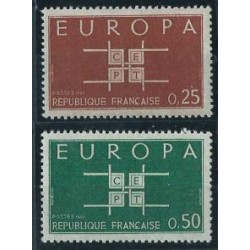Francja - Nr 1450 - 51 1963r - CEPT