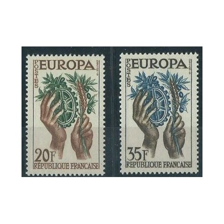 Francja - Nr 1157 - 58 1957r - CEPT