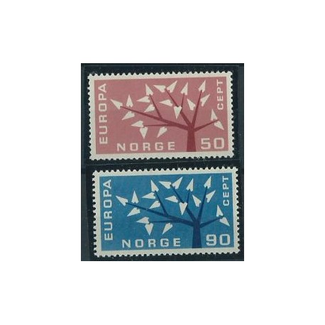 Norwegia - Nr 476 - 77 1962r - CEPT