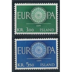 Islandia - Nr 343 - 44 1960r - CEPT