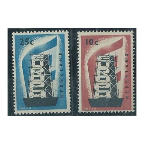 Holandia - Nr 683 - 84 1956r - CEPT